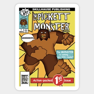 PICKETT MONSTER - Comic Book #1 Sticker